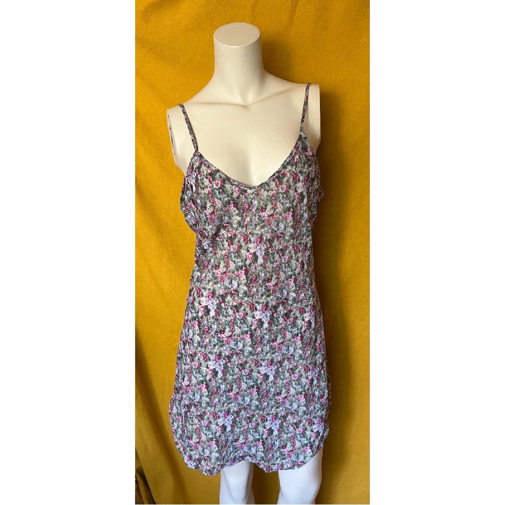 Vintage Floral Slip Dress
